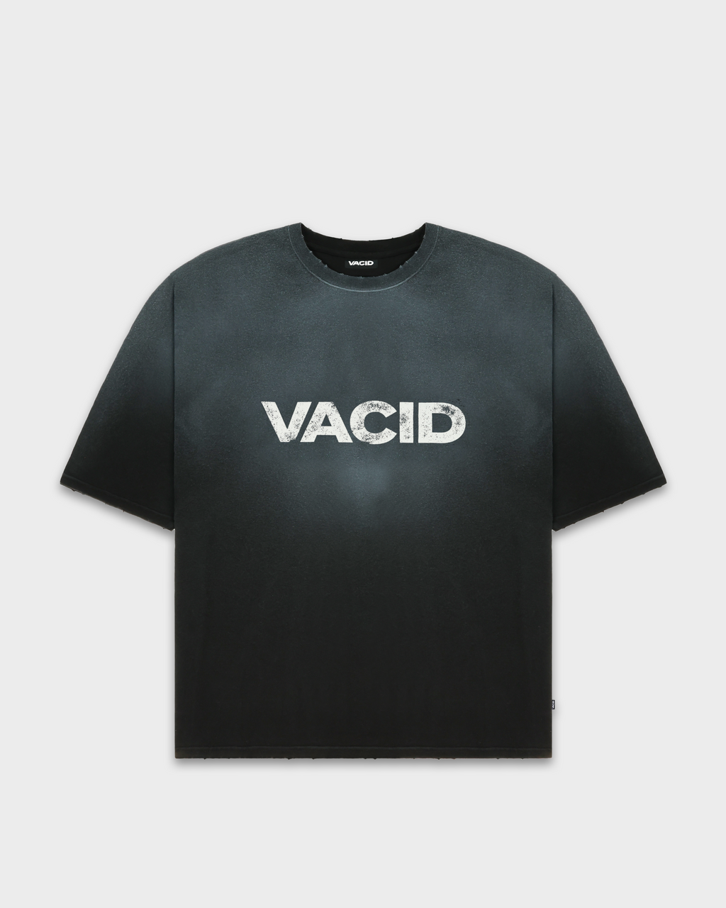 Distressed Logo Shrunken Tee